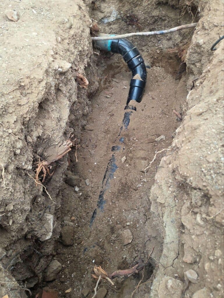 Drain-line-replaced