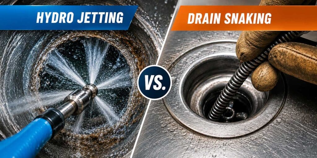 Hydro-Jetting-vs-Drain-Snaking