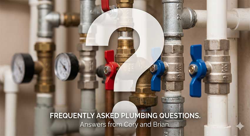 Learning Center Plumbing resources - FAQs