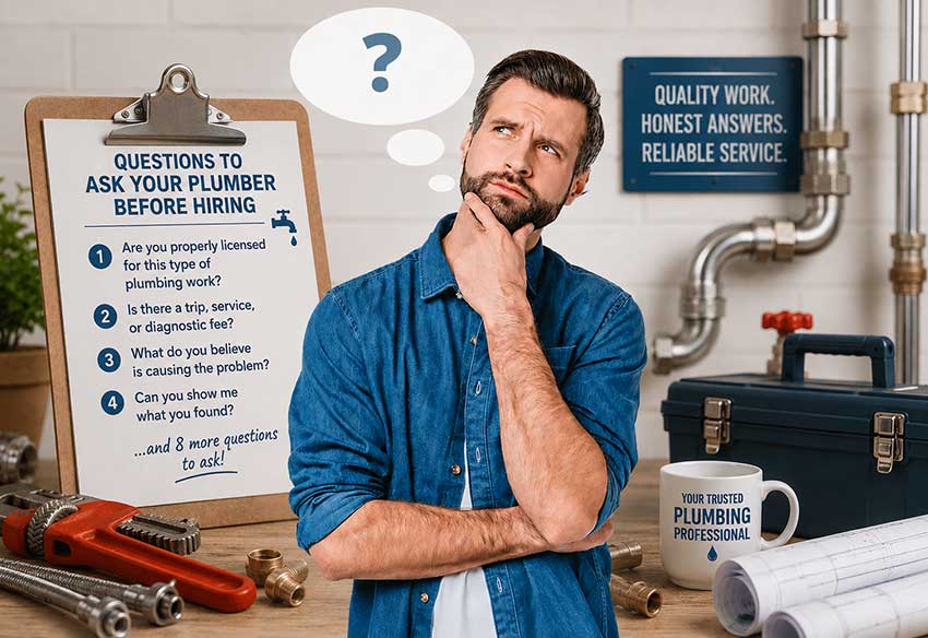 Questions to ask a plumber before hiring