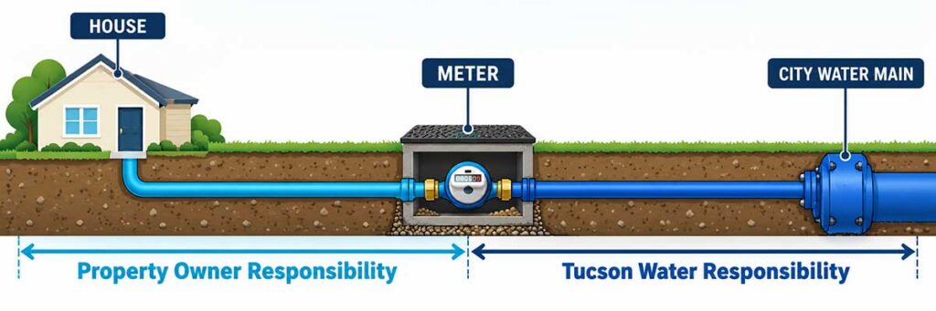 Water Service-Responsibility Diagram