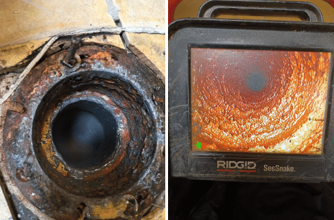camera-inspection-Dunn-Plumbing-pipe-cleaning