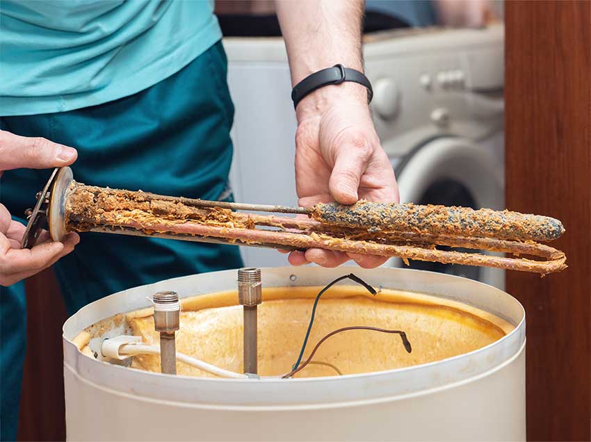Annual maintenance plan is necessary for reliable water heater performance