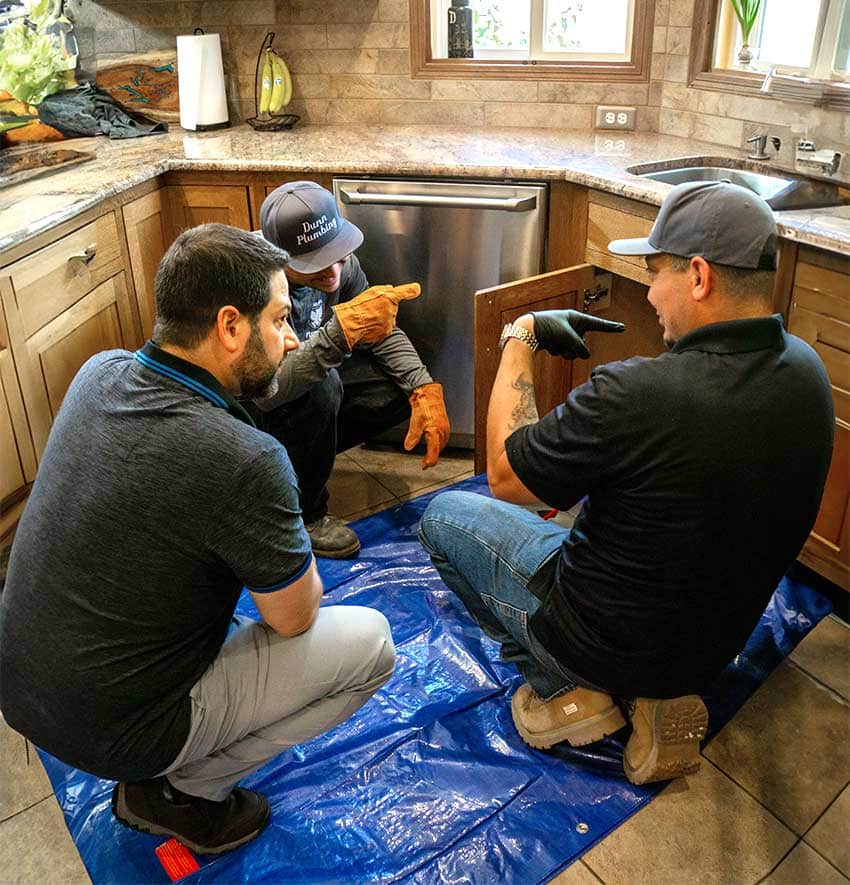 discusing-drain-cleaning-strategy