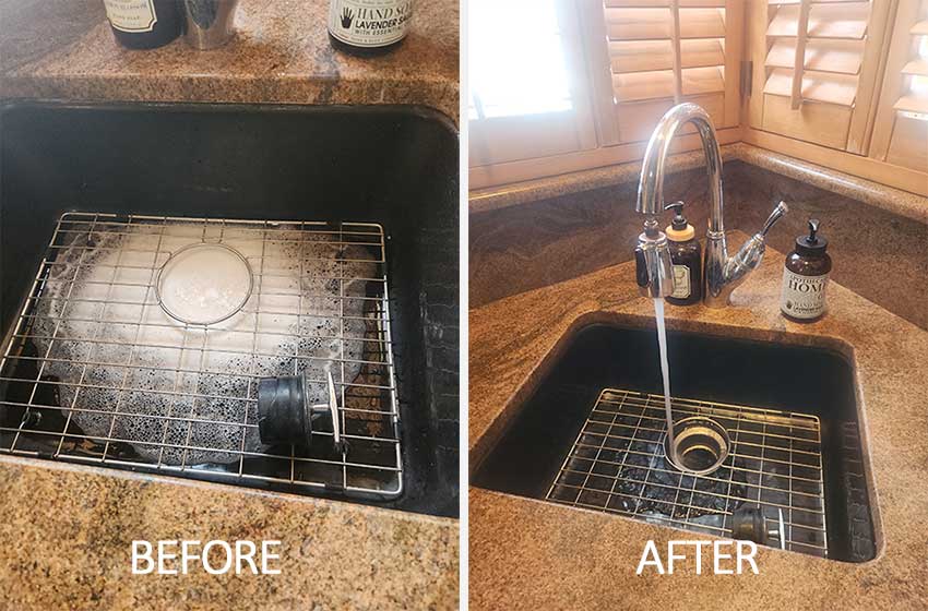 drain-cleaning-berfore-after