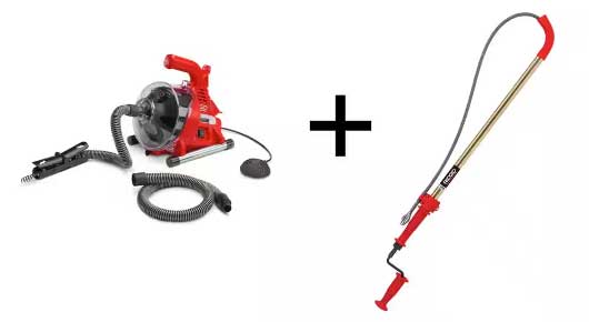 DIY Drain Cleaning tools vs Professional